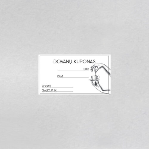 Dovanų kuponas